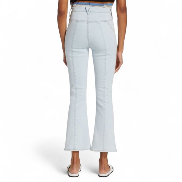 Veronica Beard Carson High Rise Stretch Kick Flare Ankle Jeans Size 30 - Picture 3 of 13